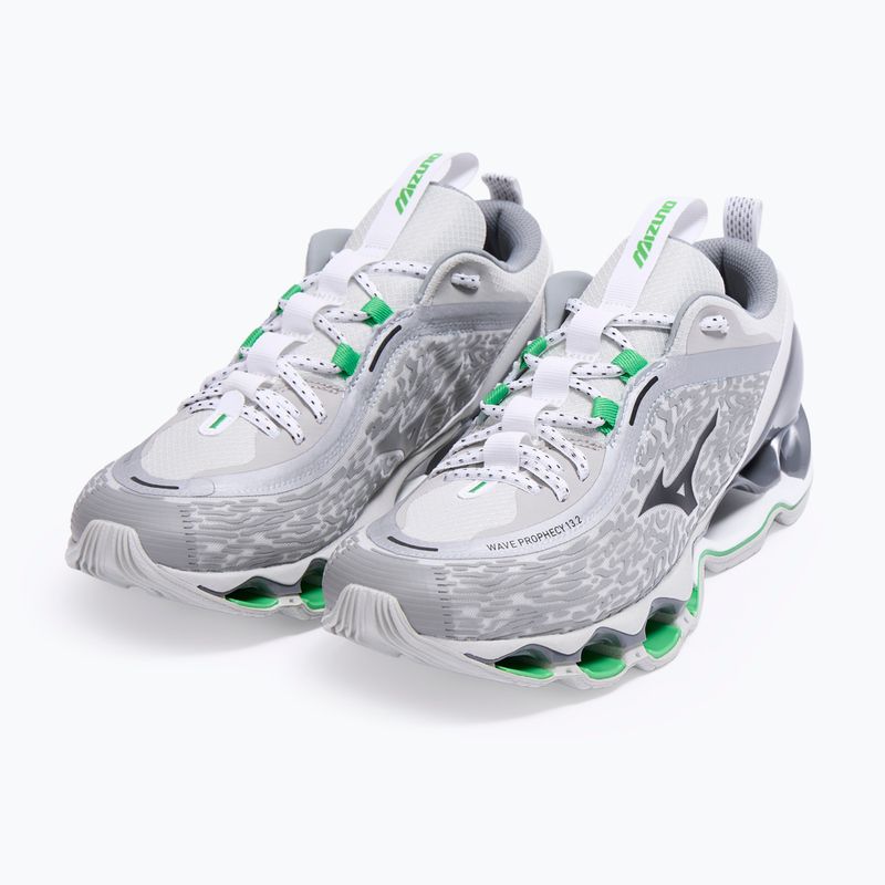 Обувки Mizuno Wave Prophecy 13.2 harbor mist/black/vibrant green 2