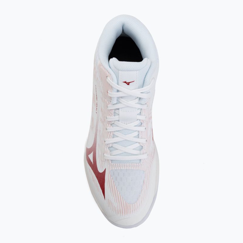 Дамски волейболни обувки Mizuno Lightning Select Mid white/rose elegance/lava falls 5