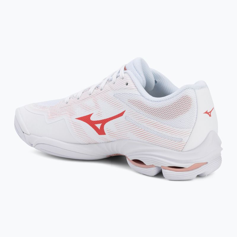 Дамски волейболни обувки Mizuno Wave Lightning Pro white/rose elegance/lava falls 3