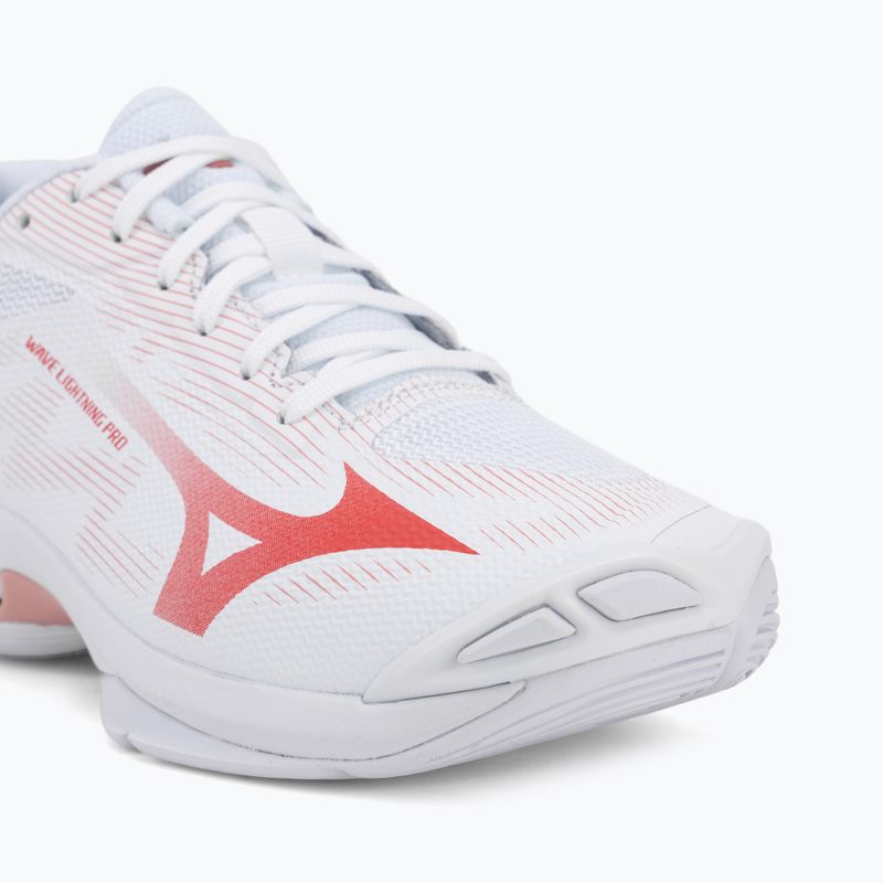 Дамски волейболни обувки Mizuno Wave Lightning Pro white/rose elegance/lava falls 7