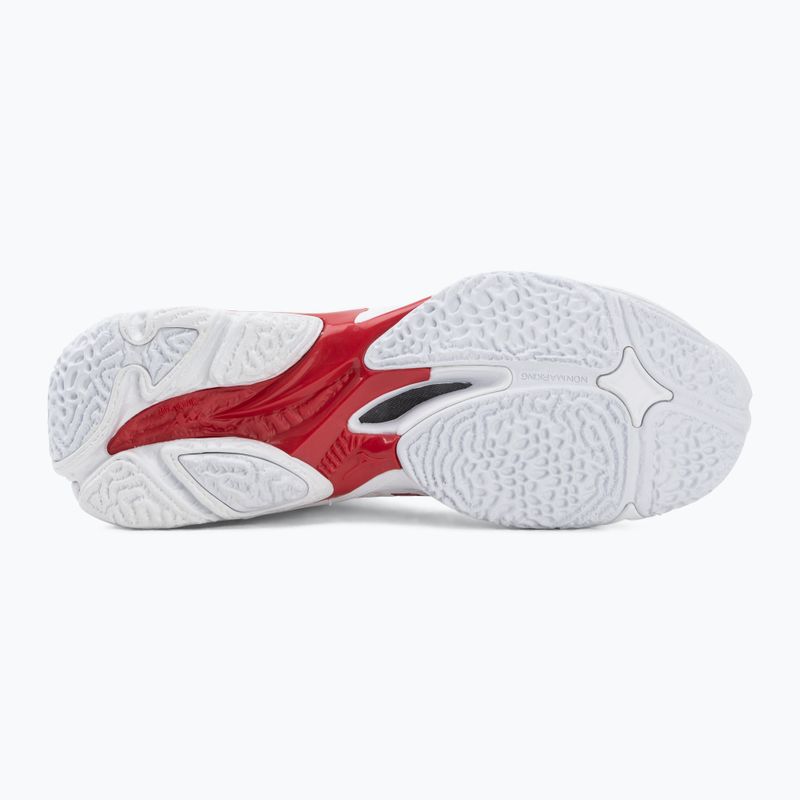 Дамски волейболни обувки Mizuno Wave Lightning Elite Mid white/rose elegance/lava falls 4