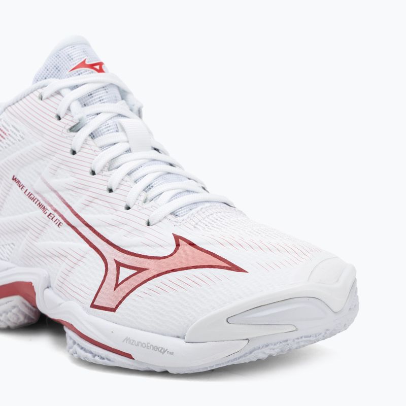 Дамски волейболни обувки Mizuno Wave Lightning Elite Mid white/rose elegance/lava falls 7