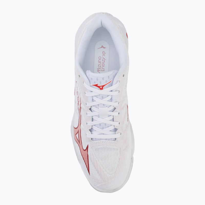 Дамски волейболни обувки Mizuno Wave Lightning Elite white/rose elegance/lava falls 5