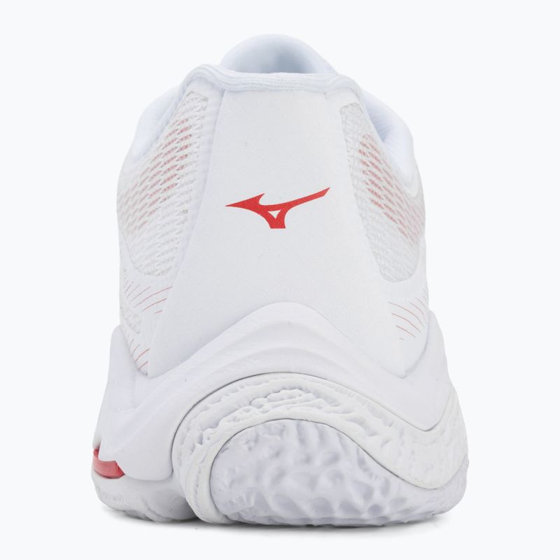 Дамски волейболни обувки Mizuno Wave Lightning Elite white/rose elegance/lava falls 6