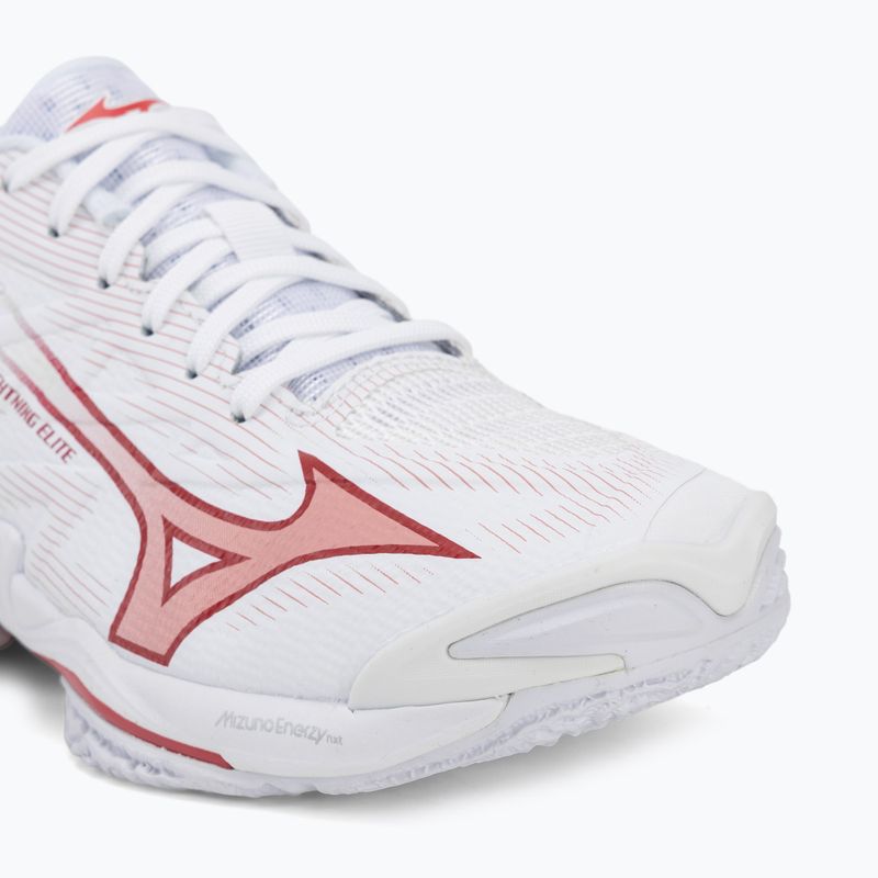 Дамски волейболни обувки Mizuno Wave Lightning Elite white/rose elegance/lava falls 7