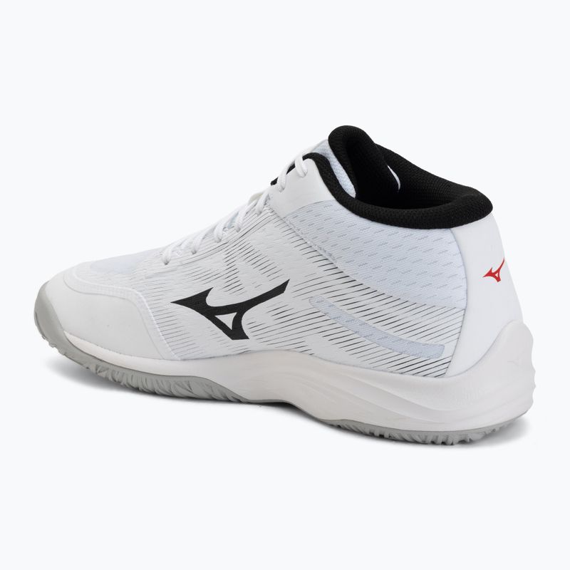 Волейболни обувки Mizuno Lightning Select Mid white/black/fiery red 3