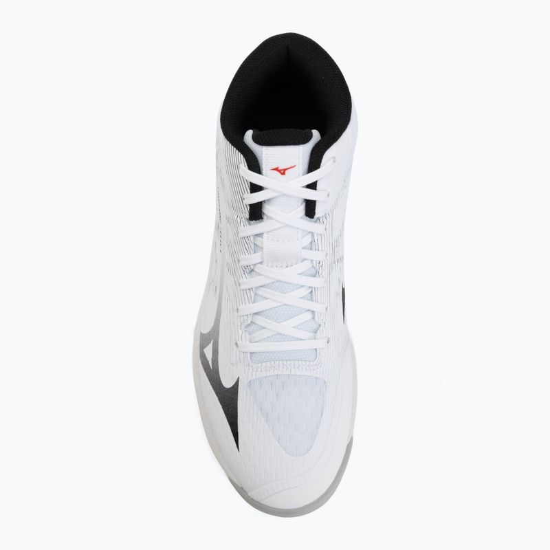 Волейболни обувки Mizuno Lightning Select Mid white/black/fiery red 5
