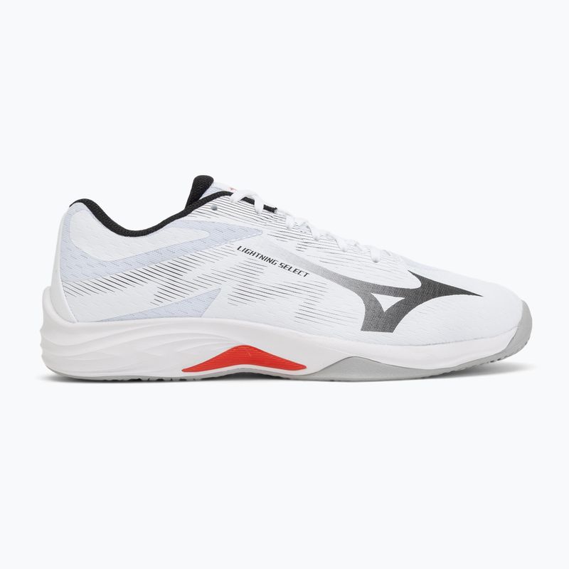 Волейболни обувки Mizuno Lightning Select white/black/fiery red 2
