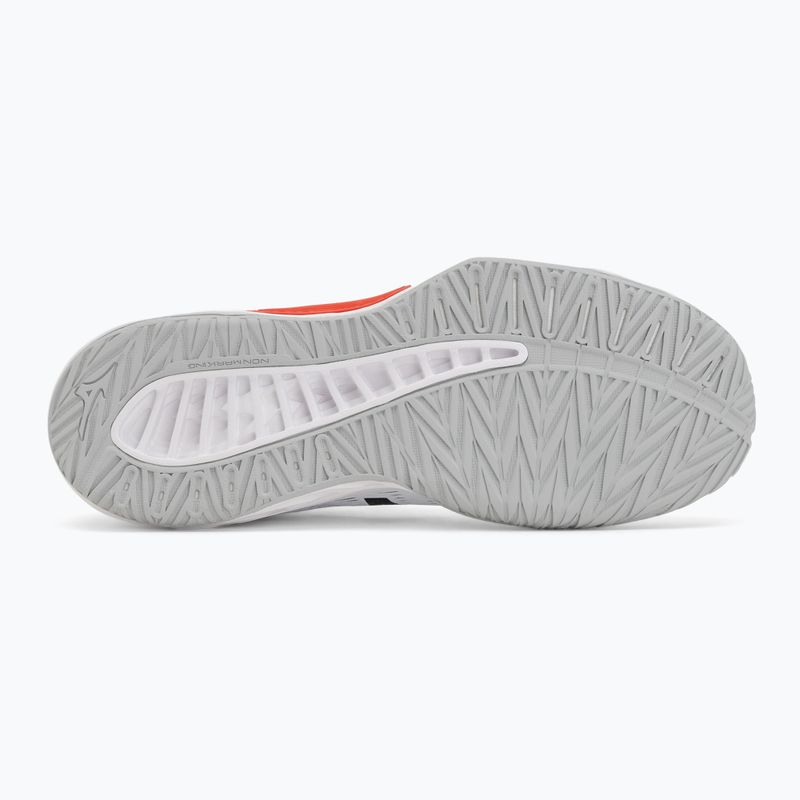 Волейболни обувки Mizuno Lightning Select white/black/fiery red 4