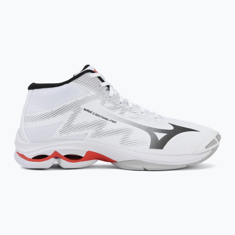 Волейболни обувки Mizuno Wave Lightning Pro Mid white/black/fiery red 2