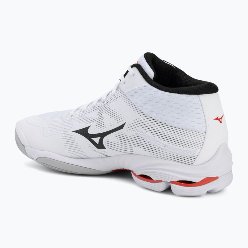 Волейболни обувки Mizuno Wave Lightning Pro Mid white/black/fiery red 3