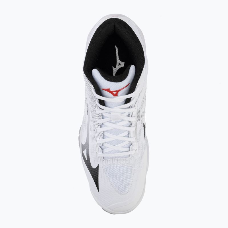 Волейболни обувки Mizuno Wave Lightning Pro Mid white/black/fiery red 5