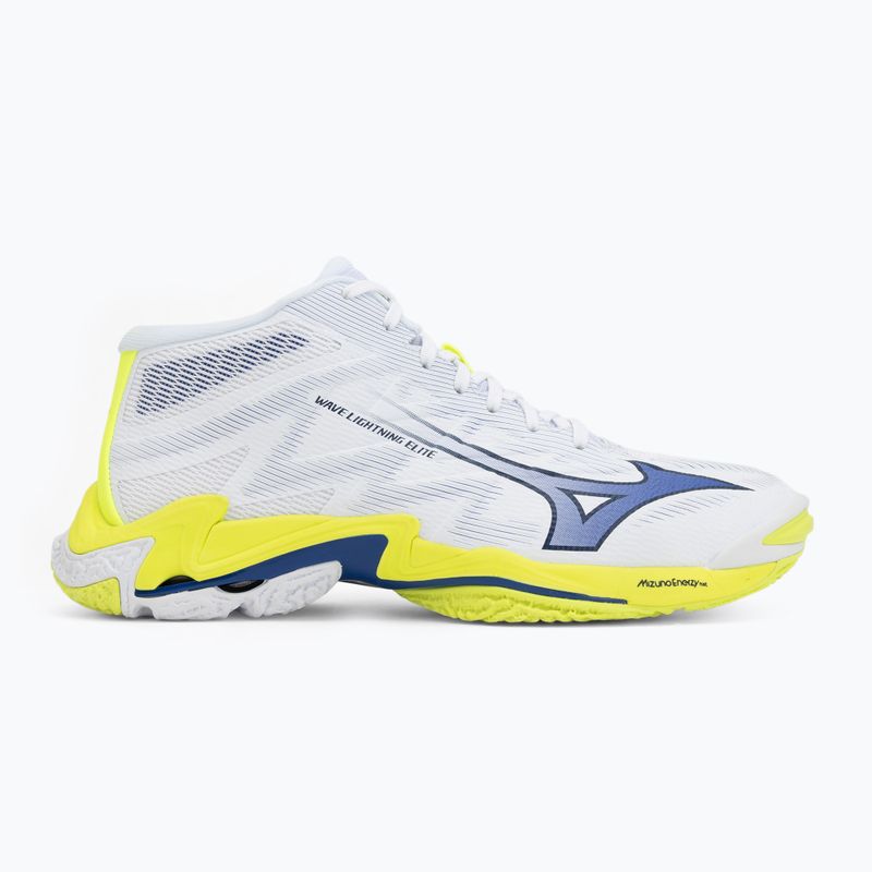 Волейболни обувки Mizuno Wave Lightning Elite Mid white/lighting yellow/dazzling blue 2