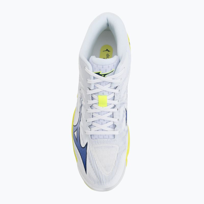 Волейболни обувки Mizuno Wave Lightning Elite Mid white/lighting yellow/dazzling blue 5