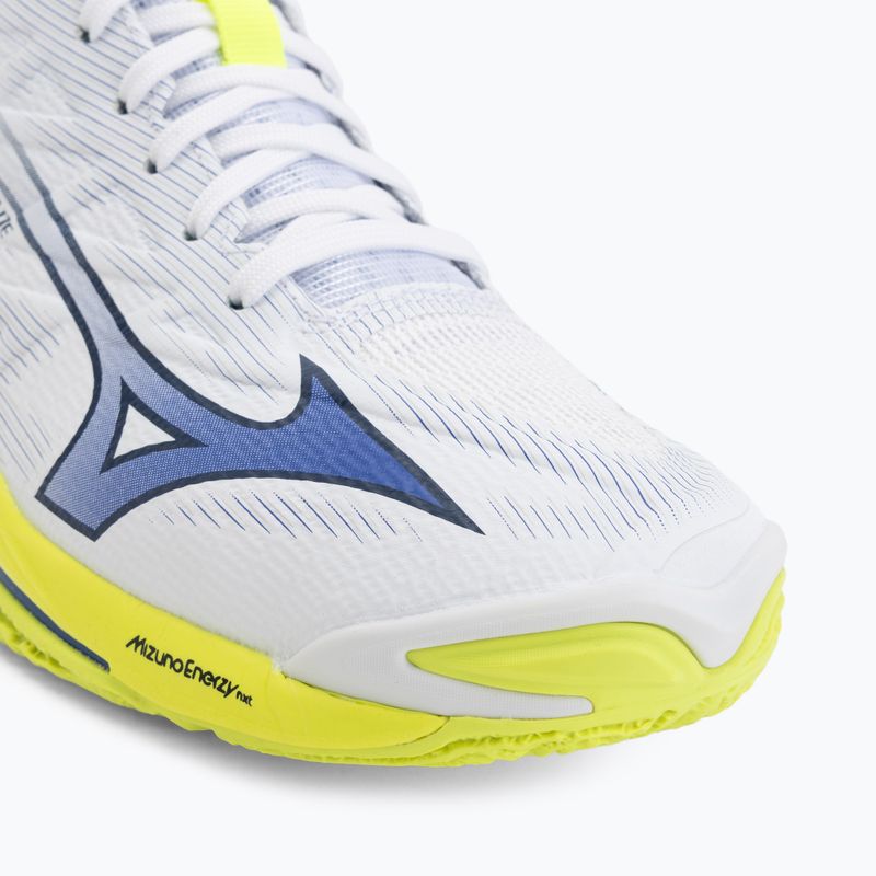 Волейболни обувки Mizuno Wave Lightning Elite Mid white/lighting yellow/dazzling blue 7