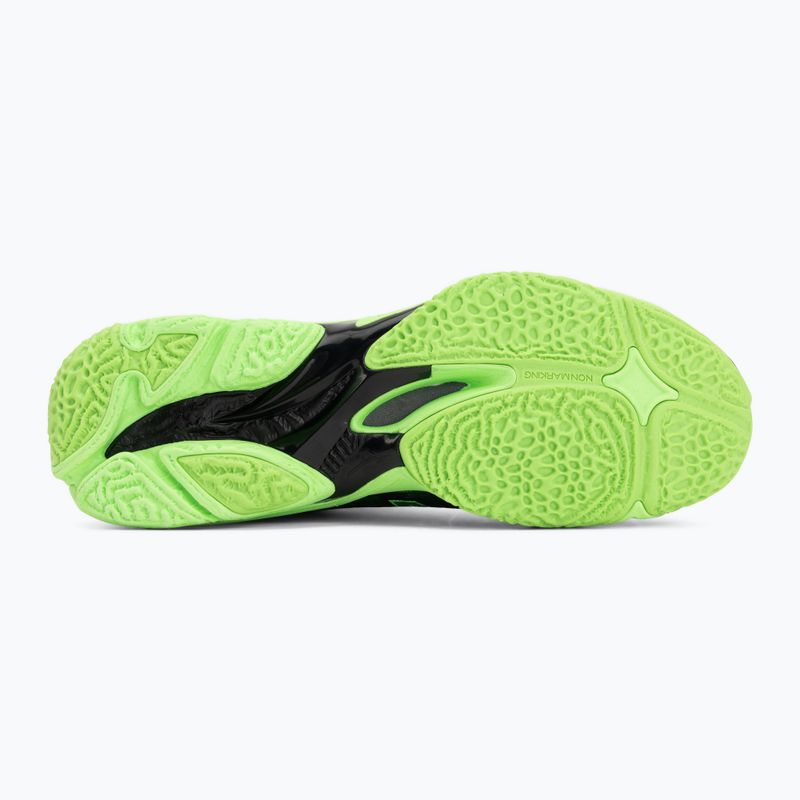 Обувки за волейбол Mizuno Wave Lightning Elite Mid black/glowing apple/mandarin orange 4
