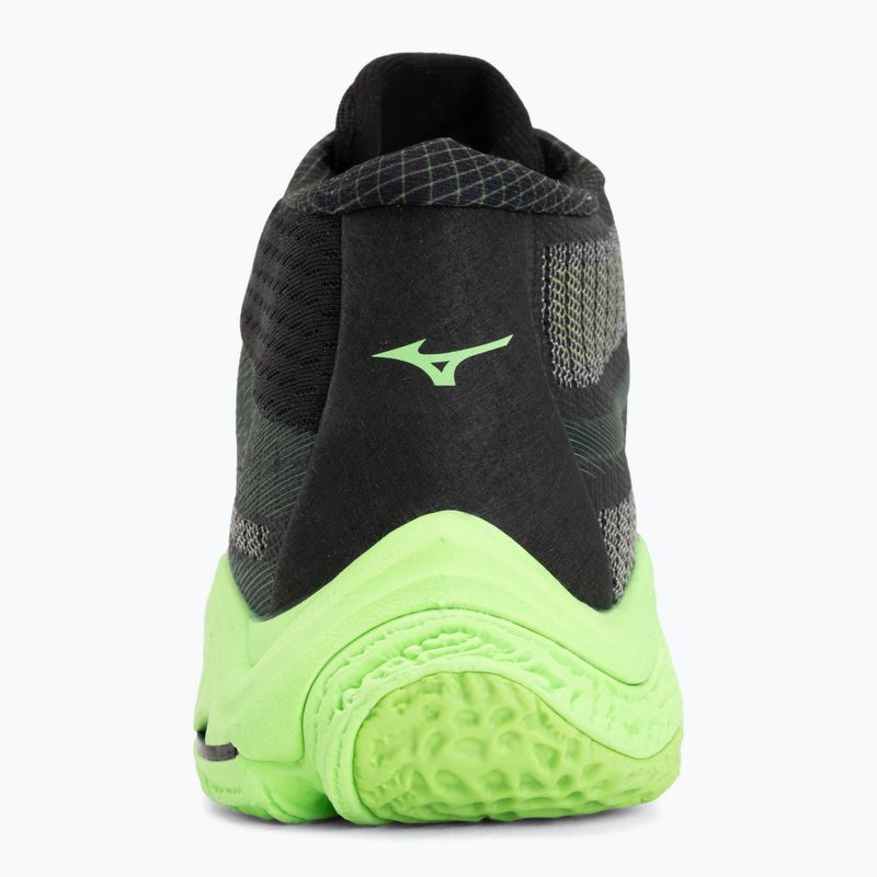 Обувки за волейбол Mizuno Wave Lightning Elite Mid black/glowing apple/mandarin orange 6