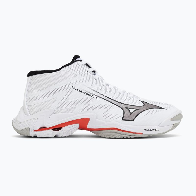 Волейболни обувки Mizuno Wave Lightning Elite Mid white/black/fiery red 2