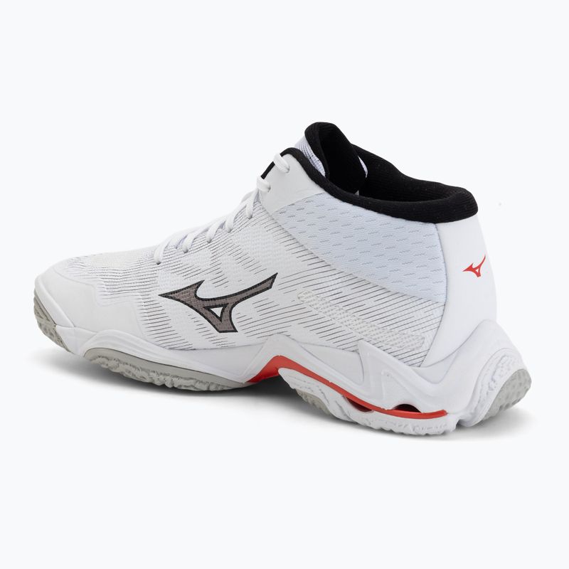 Волейболни обувки Mizuno Wave Lightning Elite Mid white/black/fiery red 3
