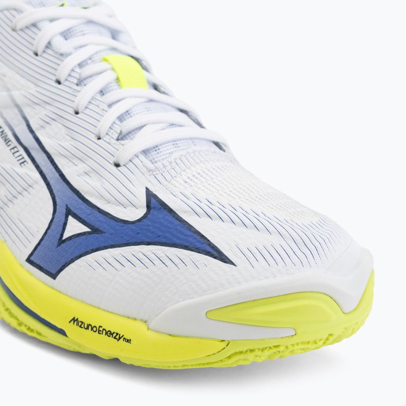 Волейболни обувки Mizuno Wave Lightning Elite white/lighting yellow/dazzling blue 7