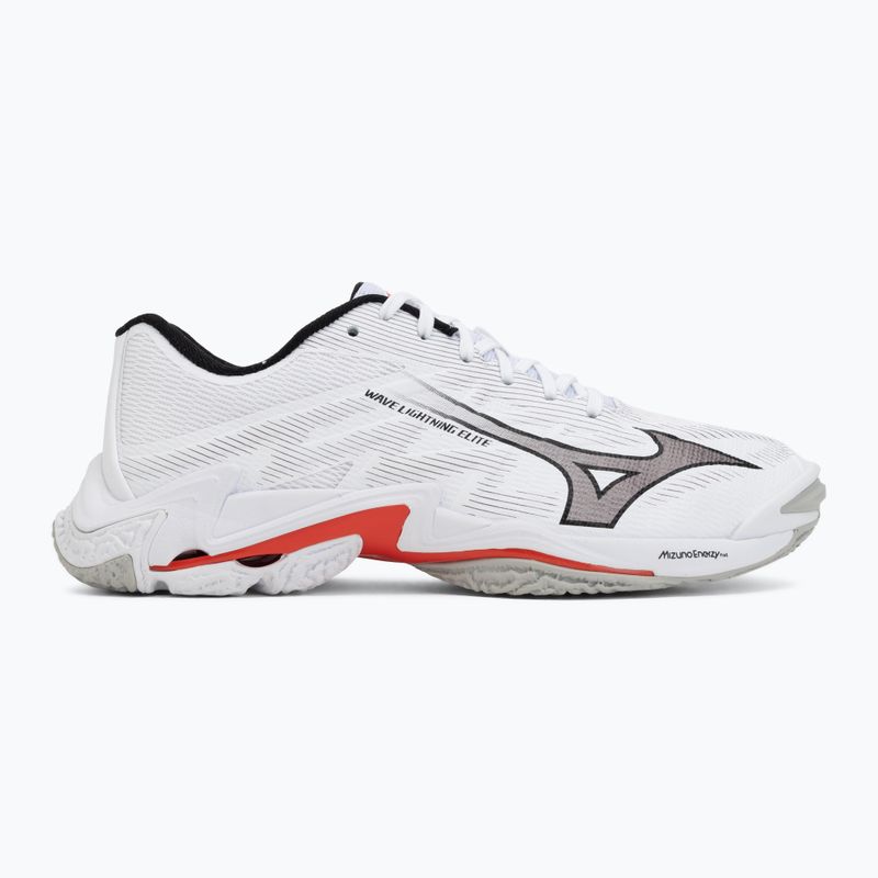 Обувки за волейбол Mizuno Wave Lightning Elite white/black/fiery red 2