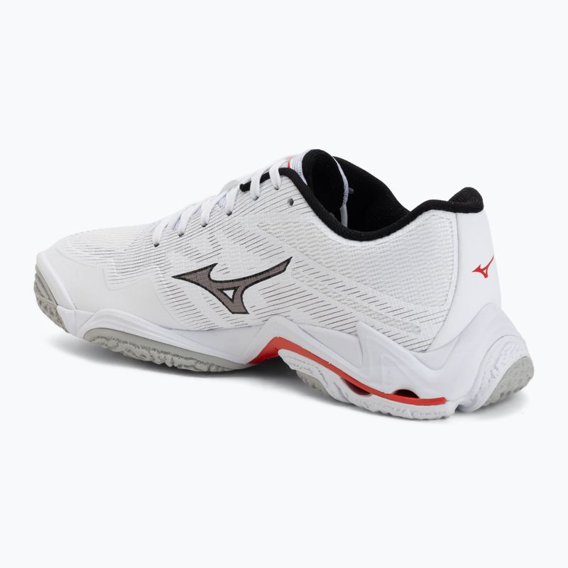 Обувки за волейбол Mizuno Wave Lightning Elite white/black/fiery red 3