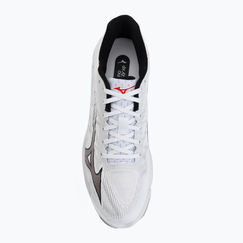 Обувки за волейбол Mizuno Wave Lightning Elite white/black/fiery red 5