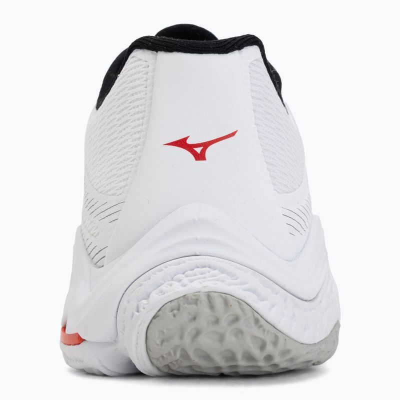 Обувки за волейбол Mizuno Wave Lightning Elite white/black/fiery red 6