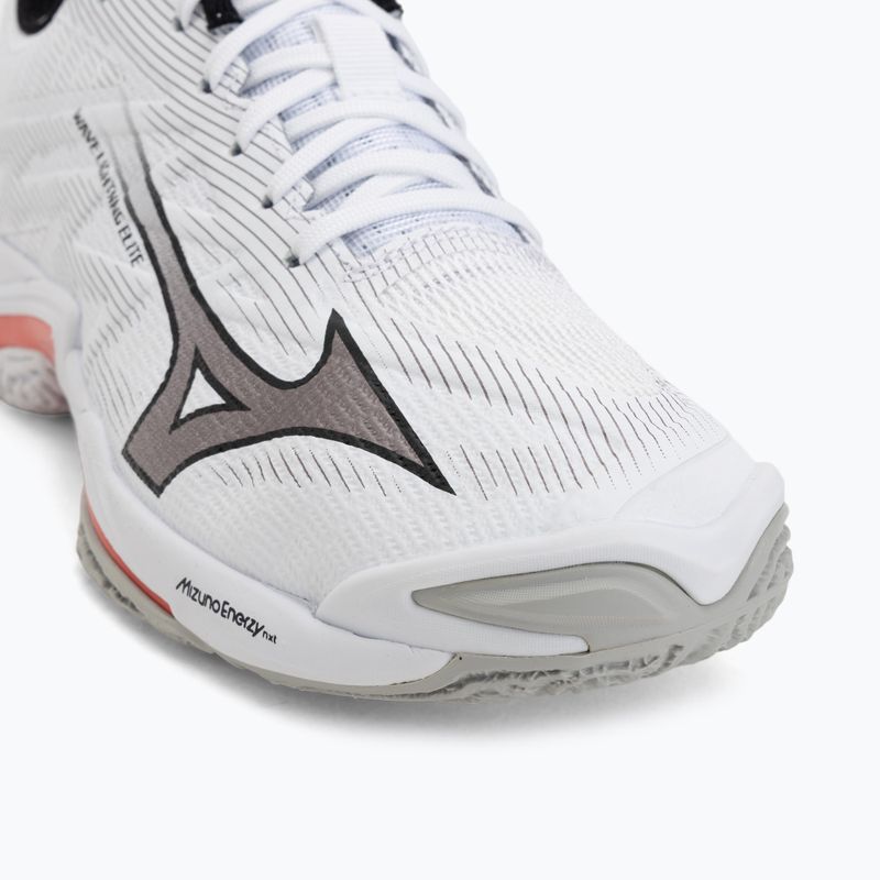 Обувки за волейбол Mizuno Wave Lightning Elite white/black/fiery red 7