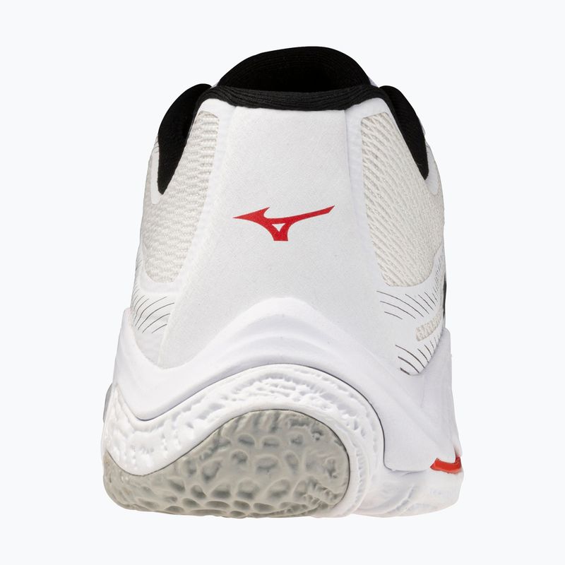Обувки за волейбол Mizuno Wave Lightning Elite white/black/fiery red 3