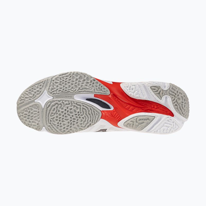 Обувки за волейбол Mizuno Wave Lightning Elite white/black/fiery red 4