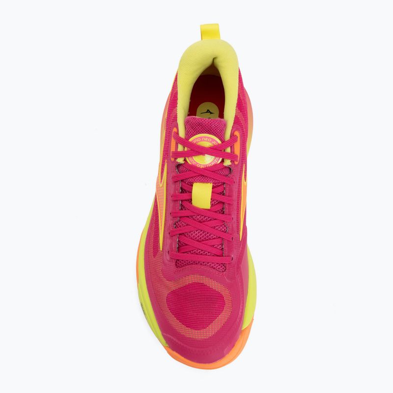 Обувки за волейбол Mizuno Neo Jump pink tetra/fortune yellow/light 5