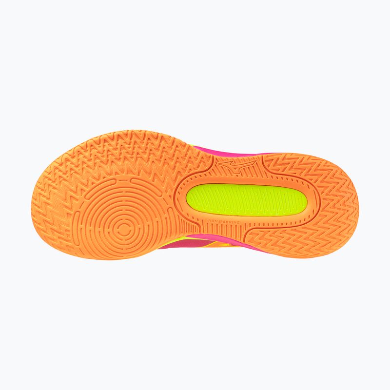 Обувки за волейбол Mizuno Neo Jump pink tetra/fortune yellow/light 3