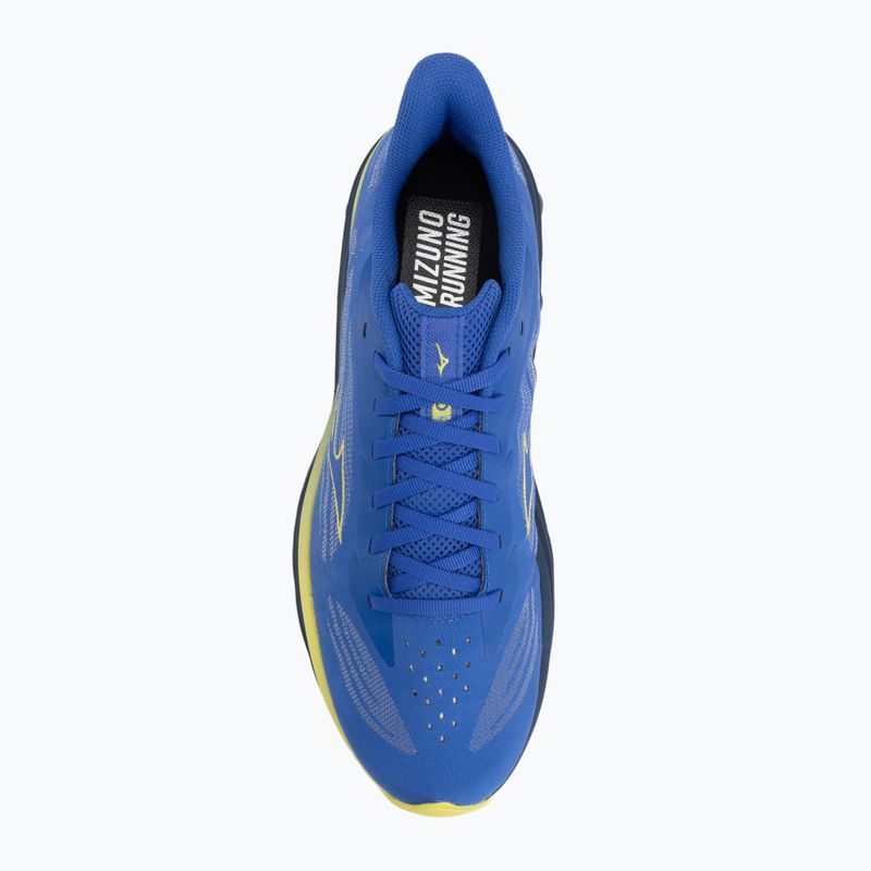 Мъжки обувки за бягане Mizuno Wave Skyrise 7 dazzling blue/fortune yellow/estate blue 5