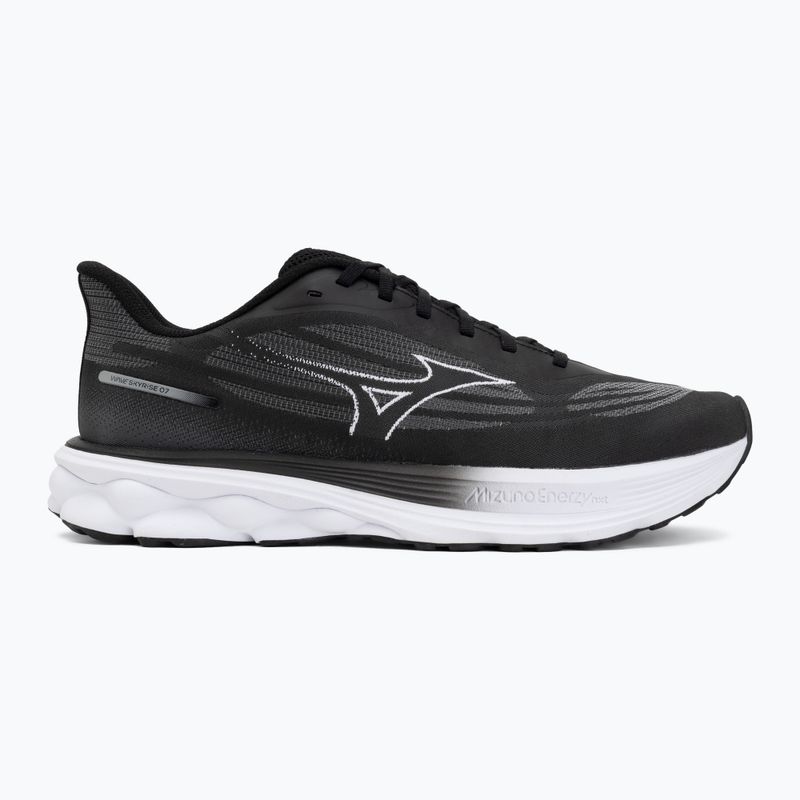 Мъжки обувки за бягане Mizuno Wave Skyrise 7 black/white/iron gate 2