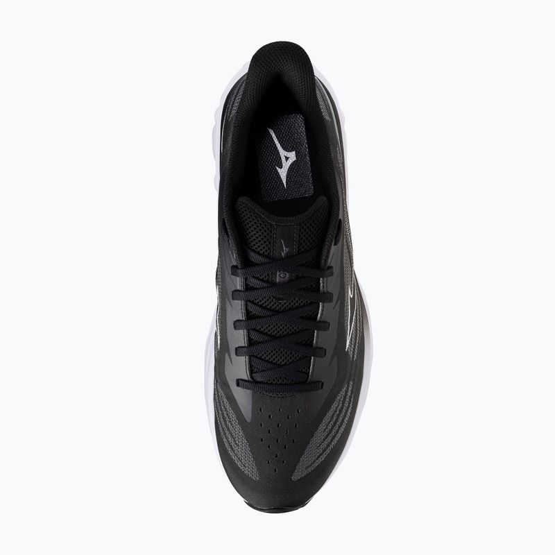 Мъжки обувки за бягане Mizuno Wave Skyrise 7 black/white/iron gate 4