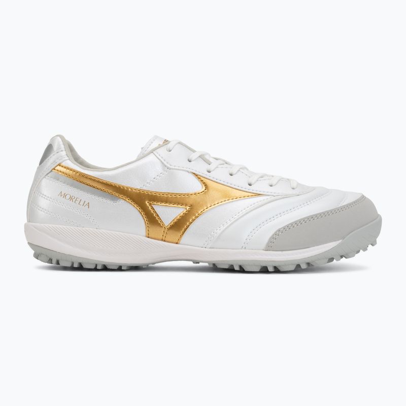 Футболни обувки Mizuno Morelia Sala Pro TF white/football gold/galaxy silver 2