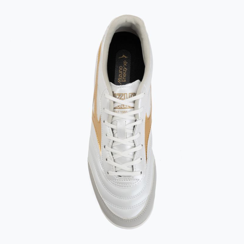 Футболни обувки Mizuno Morelia Sala Pro IN white/football gold/galaxy sil 5