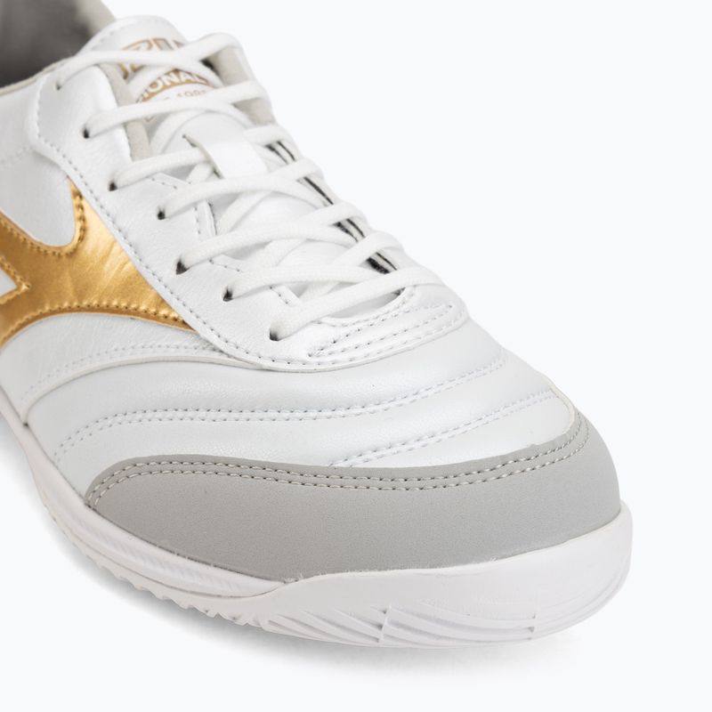 Футболни обувки Mizuno Morelia Sala Pro IN white/football gold/galaxy sil 7
