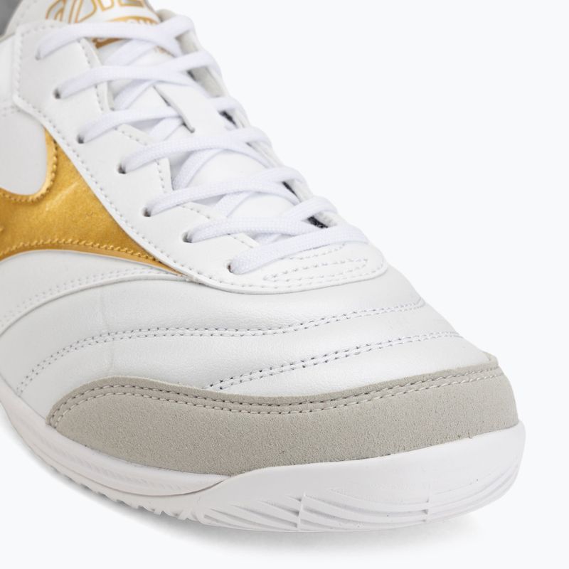 Футболни обувки Mizuno Morelia Sala Elite IN white/football gold/galaxy sil 7