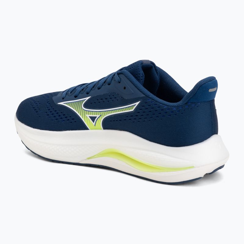 Мъжки обувки за бягане Mizuno Wave Inspire 22 estate blue/lightning yellow 3