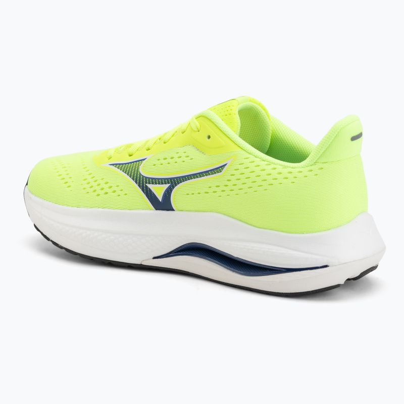 Мъжки обувки за бягане Mizuno Wave Inspire 22 lightning yellow/dazzling blue 3