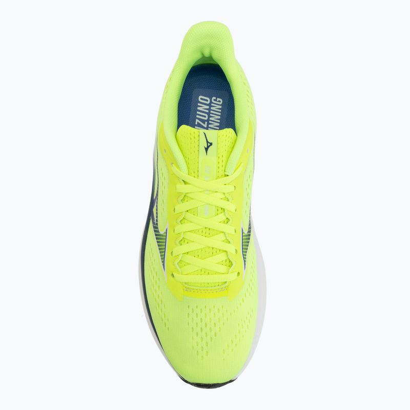Мъжки обувки за бягане Mizuno Wave Inspire 22 lightning yellow/dazzling blue 5