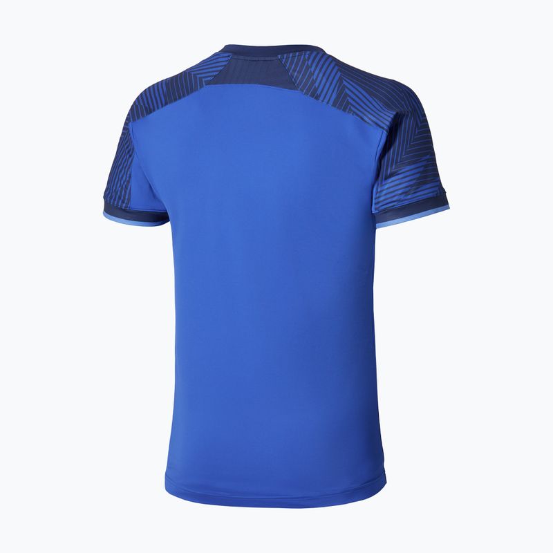 Мъжка тениска Mizuno Stargazer Shadow Tee dazzling blue 2
