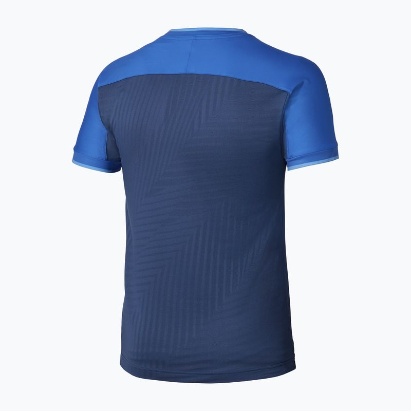 Мъжка тениска Mizuno Stargazer Shadow Graphic Tee estate blue 2