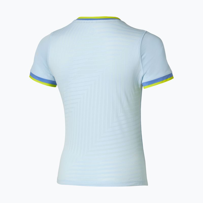 Дамска фланелка за тенис Mizuno Stargazer Tee ice water 2