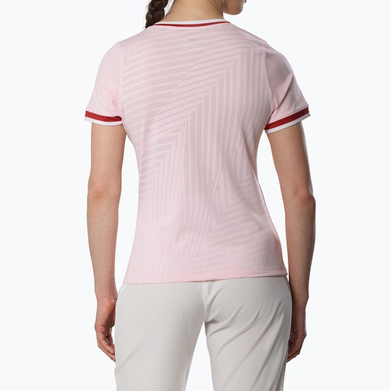 Дамска фланелка за тенис Mizuno Stargazer Tee pinkesque 2