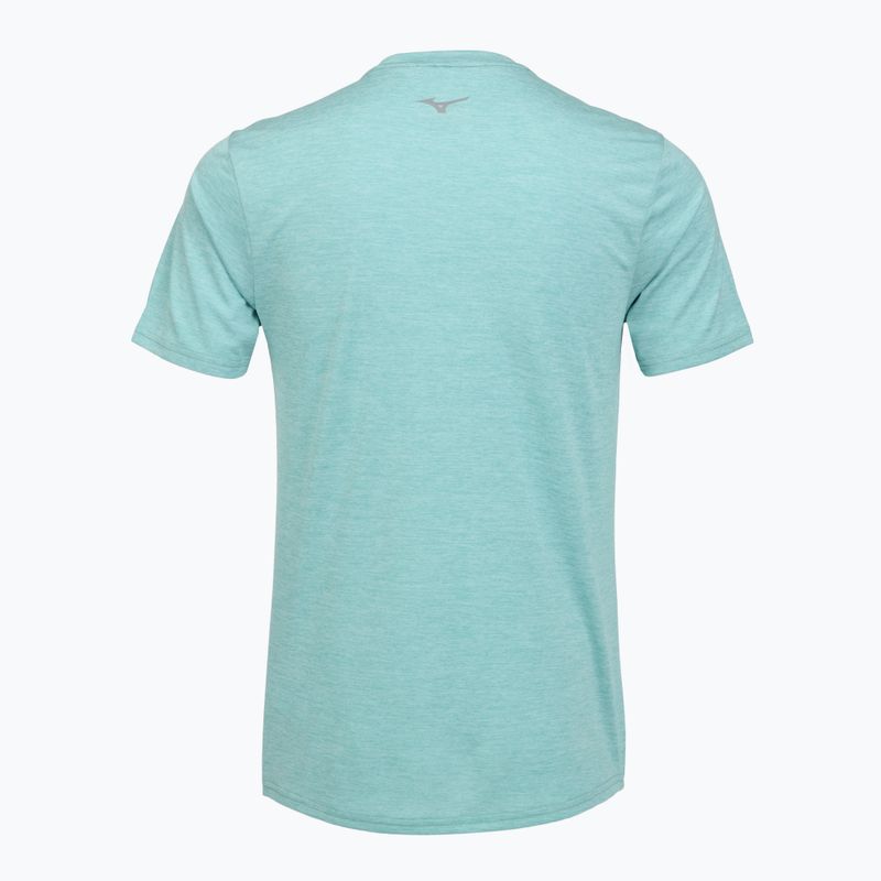 Мъжка тениска за бягане Mizuno Impulse Core Tee aquifer 2