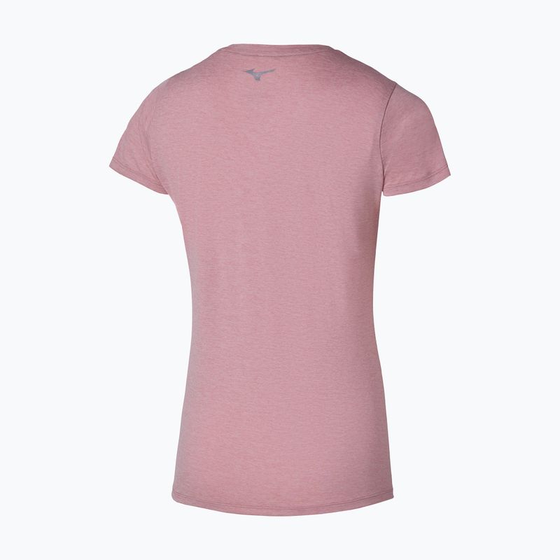 Дамска тениска за бягане Mizuno Core Tee rose elegance 2