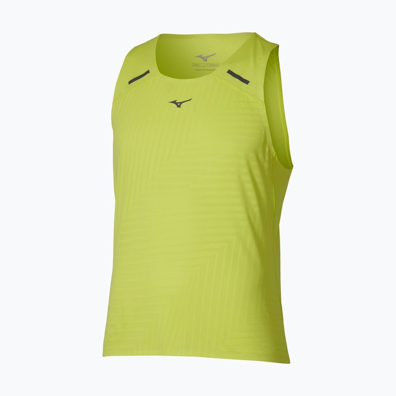 Мъжка тениска за бягане Mizuno Tech Light Tank lightning yellow 2